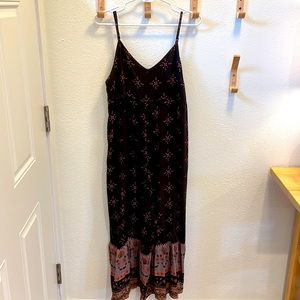 Natural Life Jumper, brown with pink floral